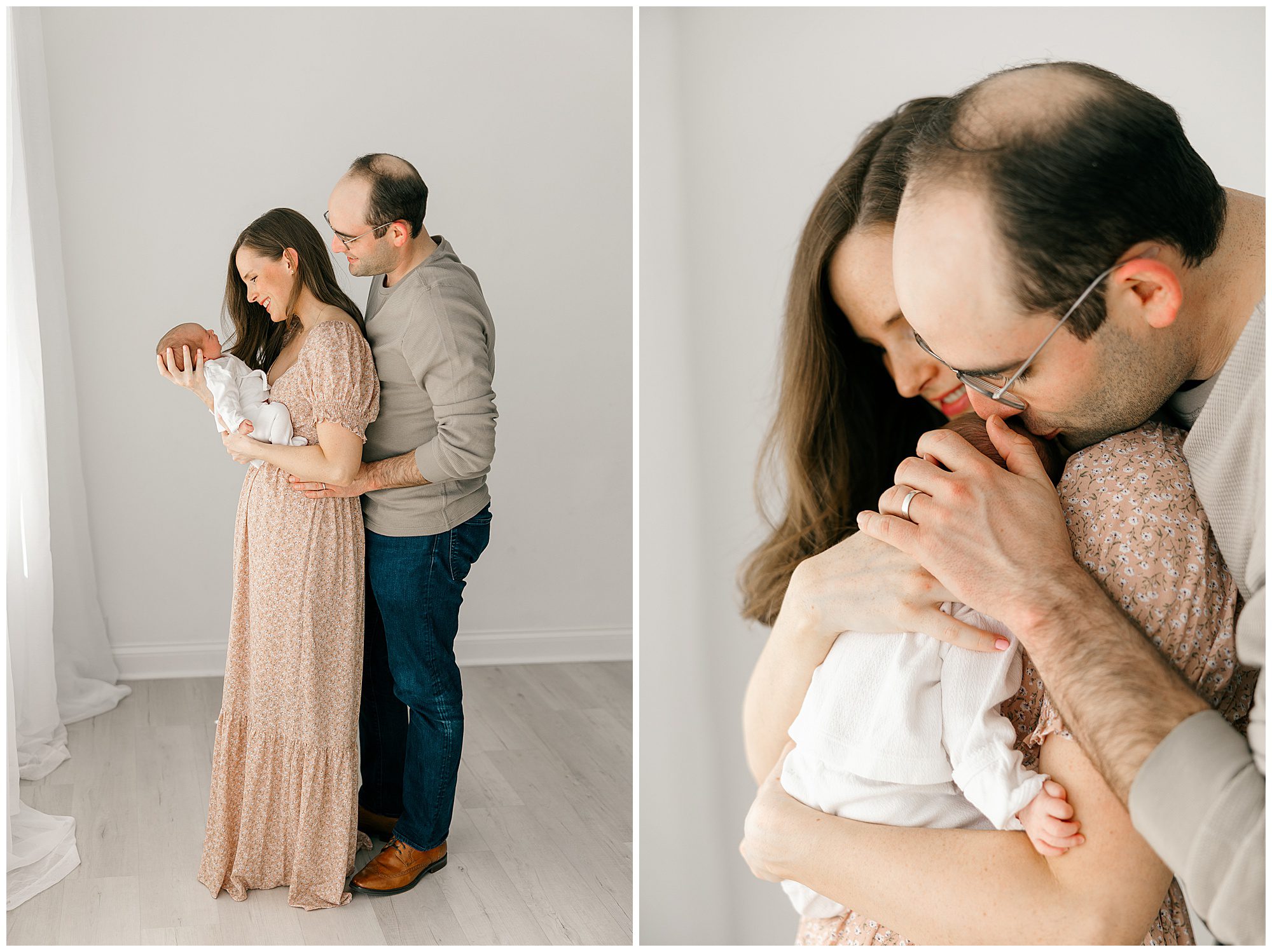newborn session at knoxville studio