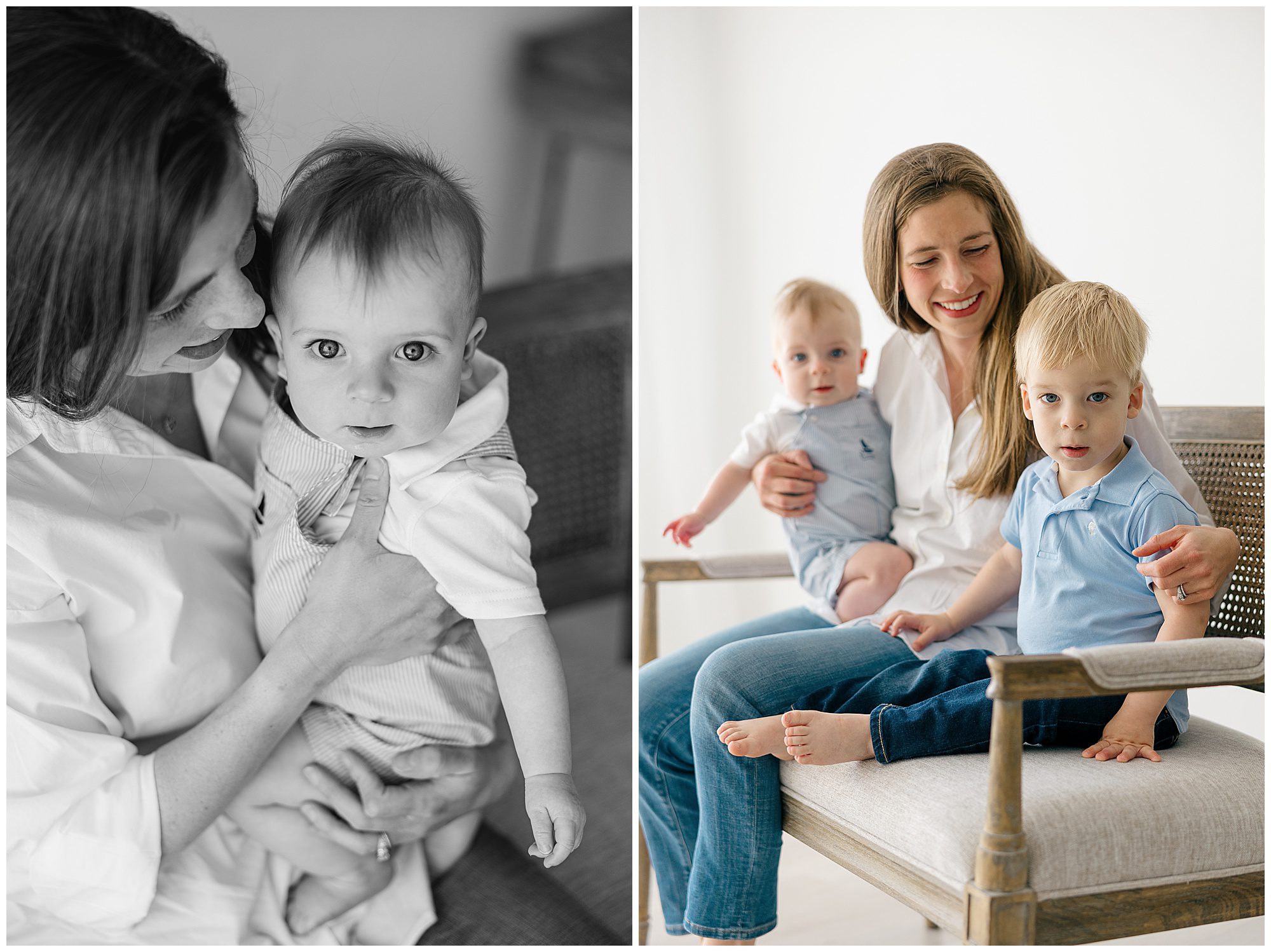 motherhood session at knoxville studio