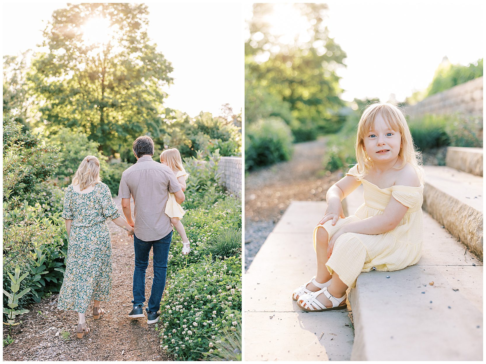 knoxville family session at ut gardens