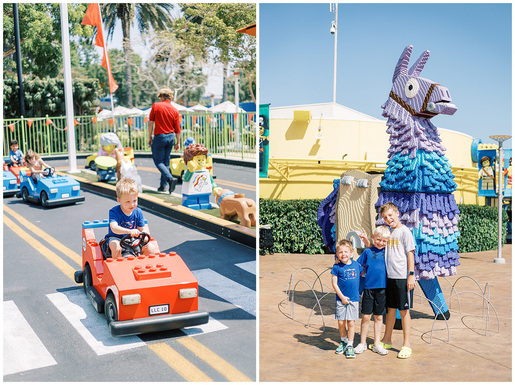 boys at legoland