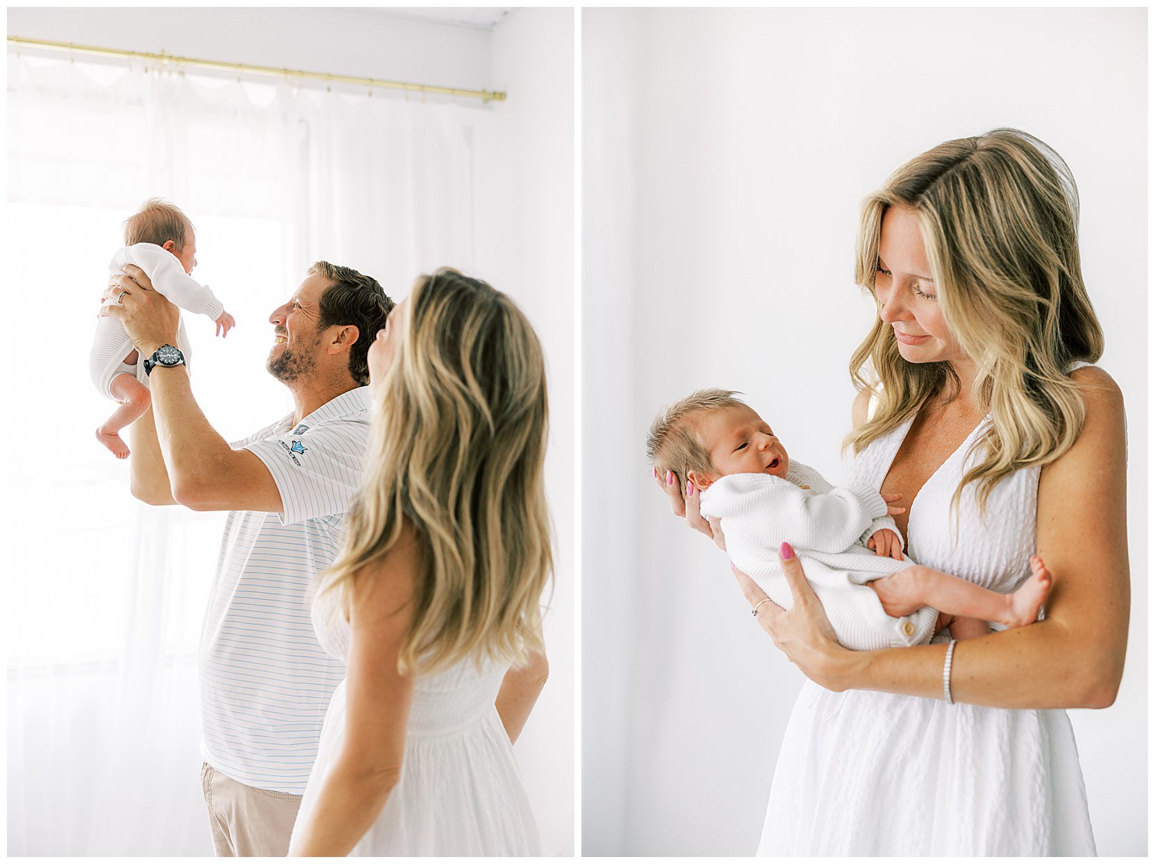 knoxville studio newborn session