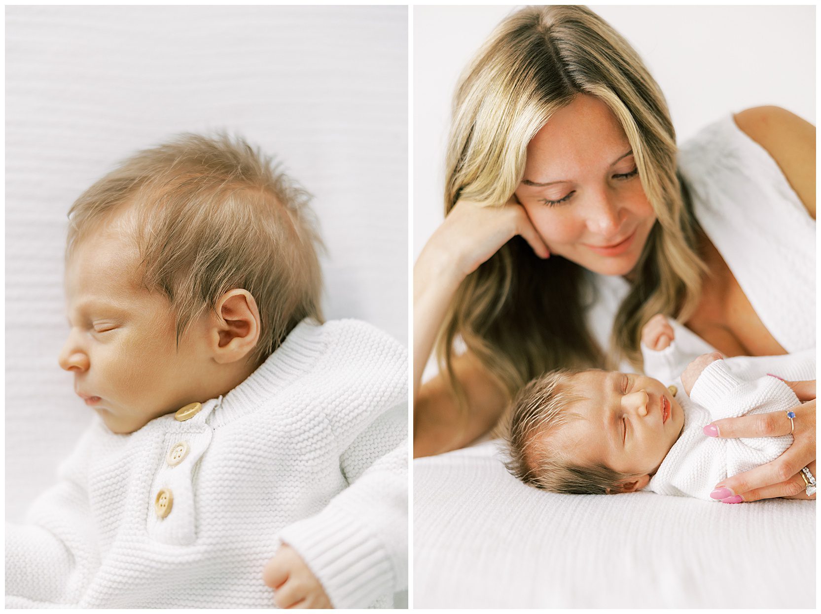 knoxville studio newborn session
