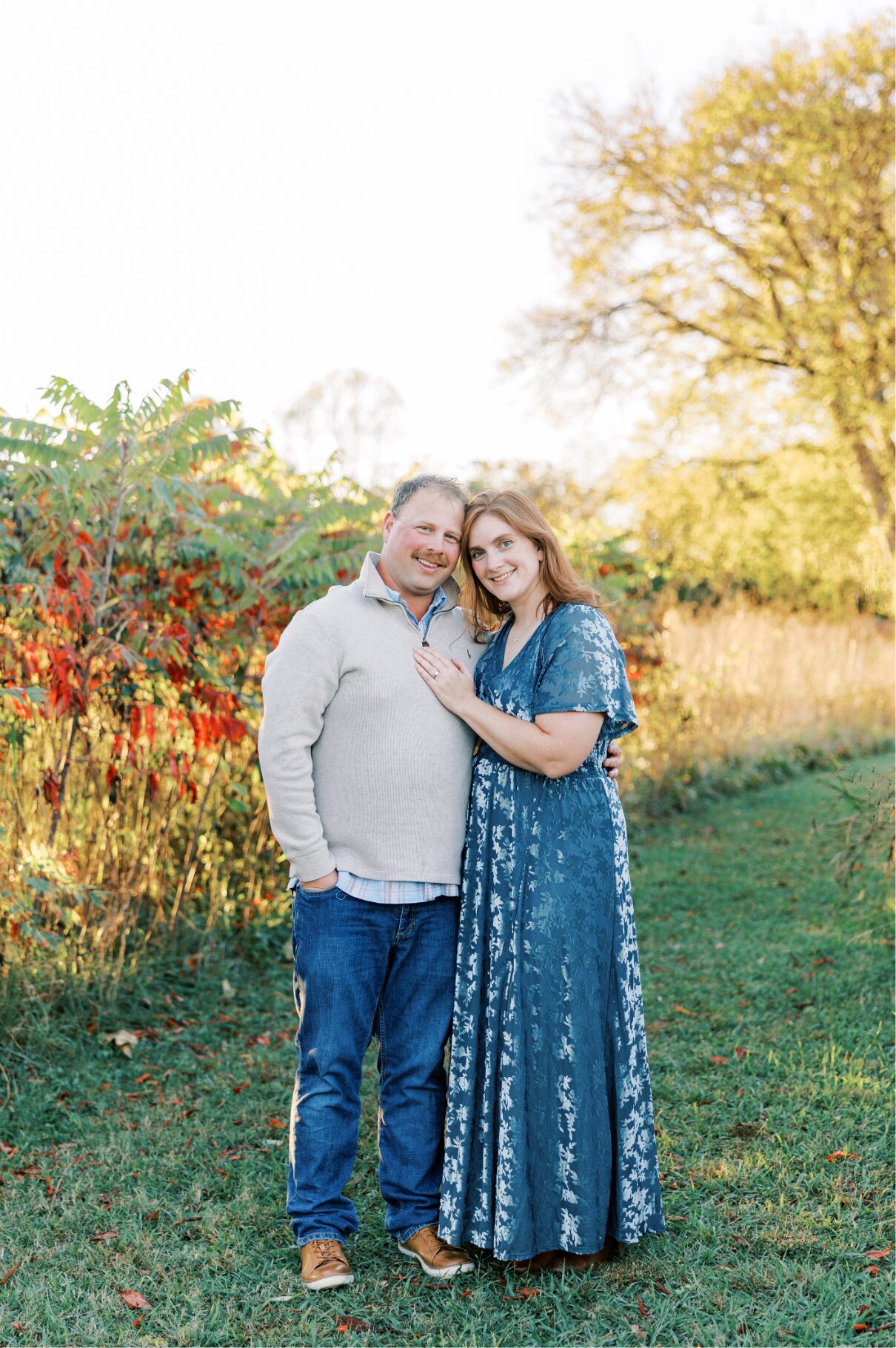 parents looking at camera